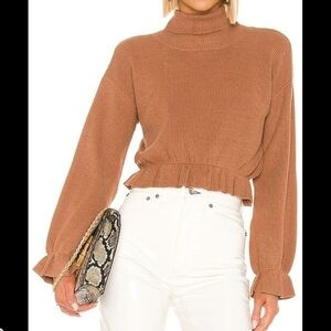 NWT MINKPINK All my Friends Frill Jumper